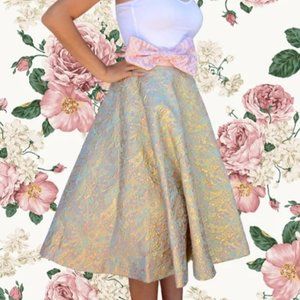 Pastel Circle Skirt